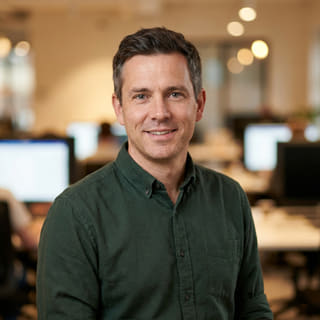 Daniel Carter, Chief Technology Officer bij Vonk Kapitborg, headshot