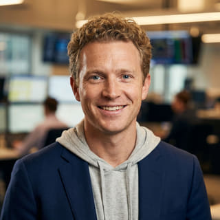 Ryan Brooks, Lead Trading Analyst bij Vonk Kapitborg, profielfoto